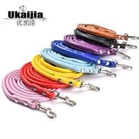 pet dog hand holding rope fashion multicolorpuround rope small and medium sized dog leash pet supplies in stock wholesale