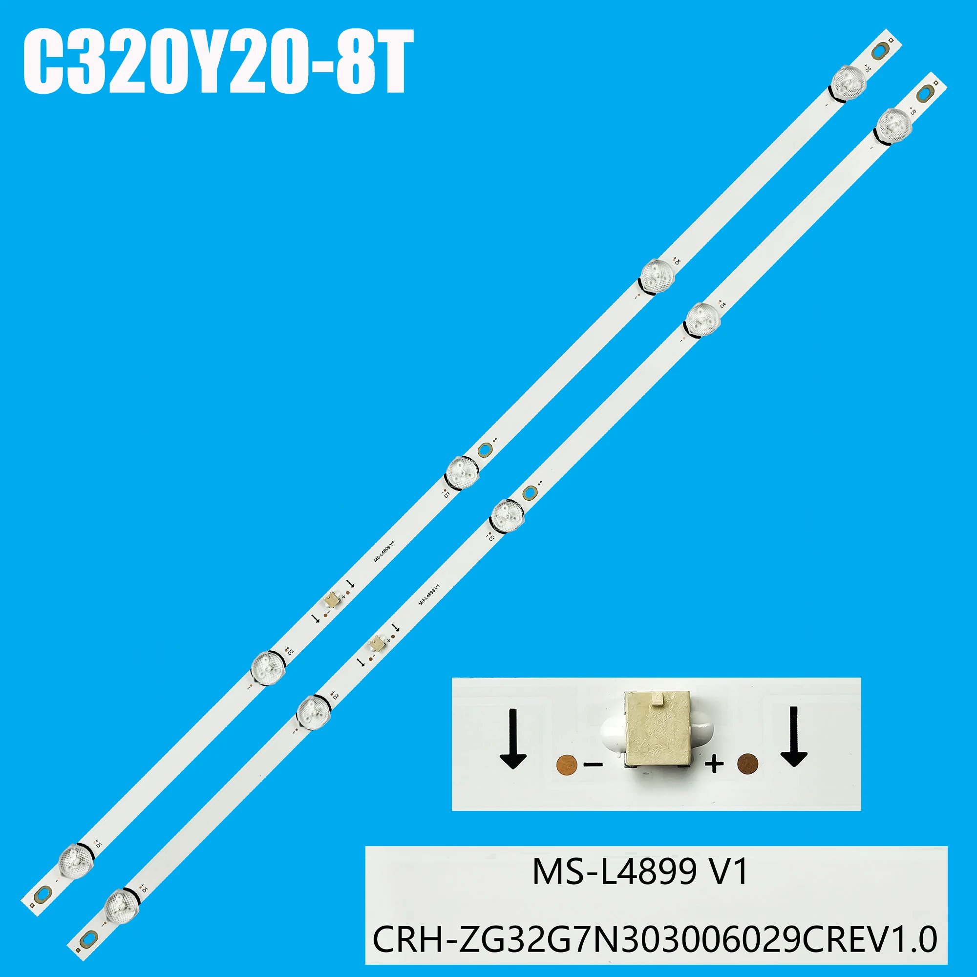

Светодиодная лента подсветки для EX-32HT003B EX-32HS006B EX-32HT006B F32F7000C/G HTY-32HDRO6B-HC22 32GHS57 FLTV-32C110T NX-32THS120