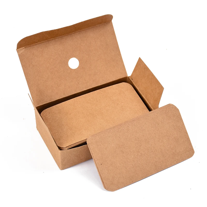 

Карты из крафт-бумаги 100 шт.