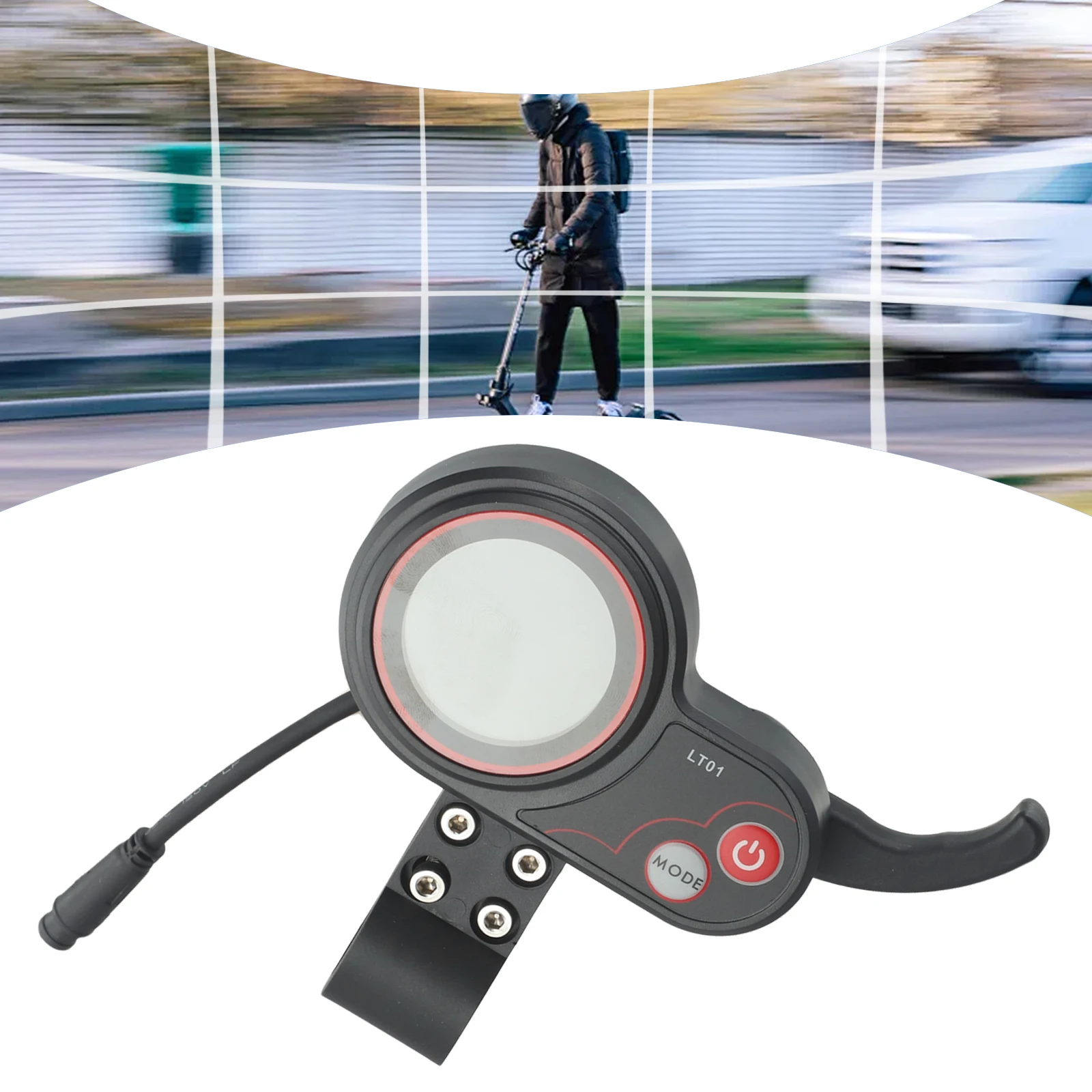 Электрический скутер 36-60 В велосипед LT01 ЖК-дисплей панель управления для Mantis-Kaabo 10