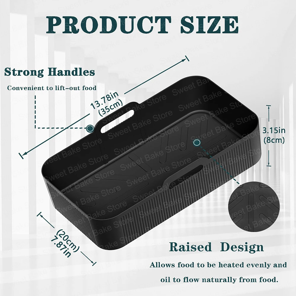 

Силиконовая вставка для фритюрницы Ninja Foodi Flexdrawer 10,4 л