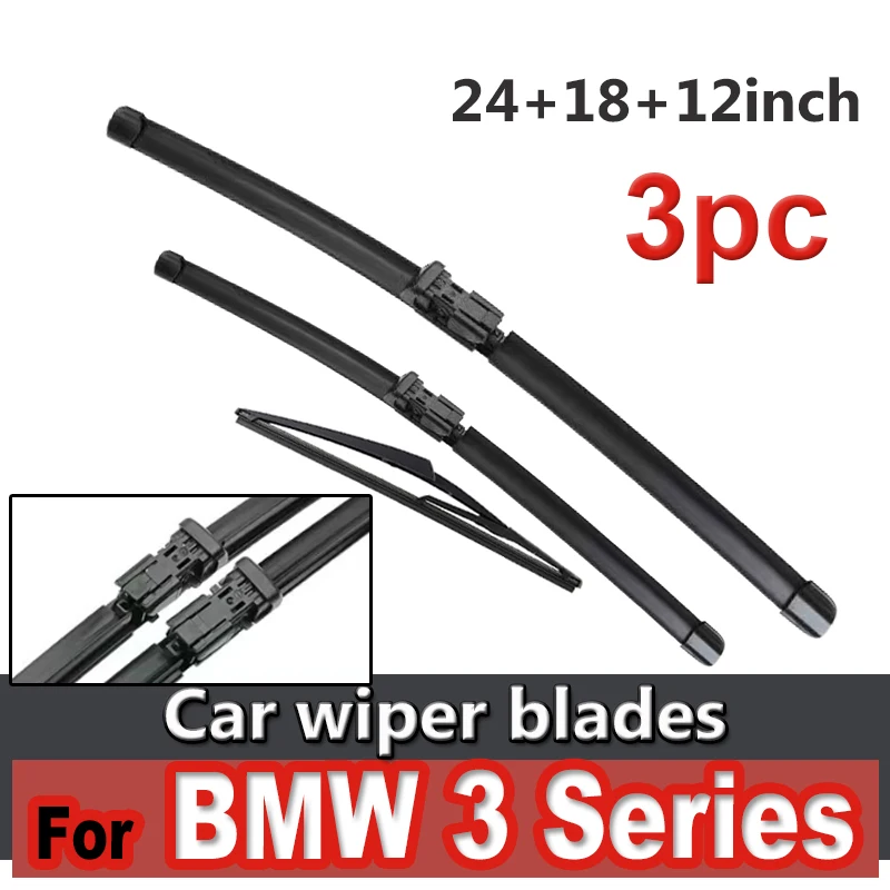 

Wiper Front & Rear Wiper Blades Set For Peugeot 308SW T9 308 Estate 2014 - 2020 Windshield Windscreen Window 24"18"12"