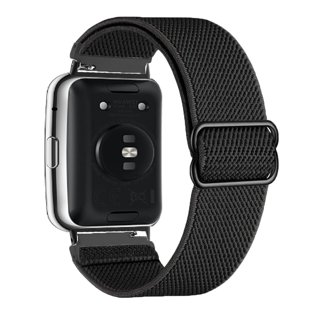 

Band For Huawei Watch Fit 2 Strap Smart watch Accessories Scrunchie Nylon loop watchband Bracelet Correa Huawei Watch fit2 band