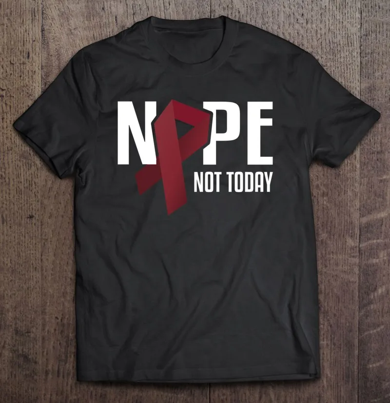 

Nope Not Today, винтажная Мужская футболка с лентой цвета Бургунди, Мужская Дизайнерская одежда, винтажная спортивная мужская рубашка, мужская од...