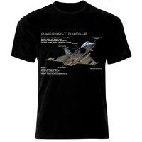 dassault rafale fighter aircraft blueprint t shirt short sleeve 100 cotton casual t shirts loose top size s 3xl
