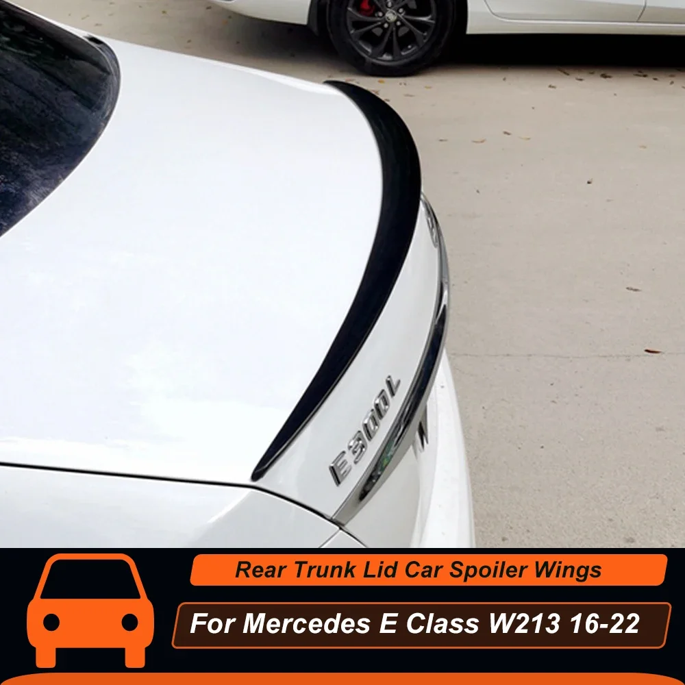 Для Mercedes E Class W213 E180 E200 E220 E350 E400 2016-2022 Задняя Крышка багажника автомобильный