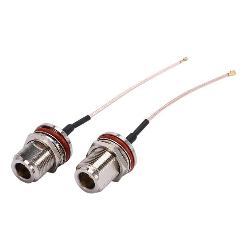 

2 шт. IPX IPEX UFL U.FL к N розетке перегородка прямой разъем RF RG178 кабель коаксиальный мини PCI WIFI