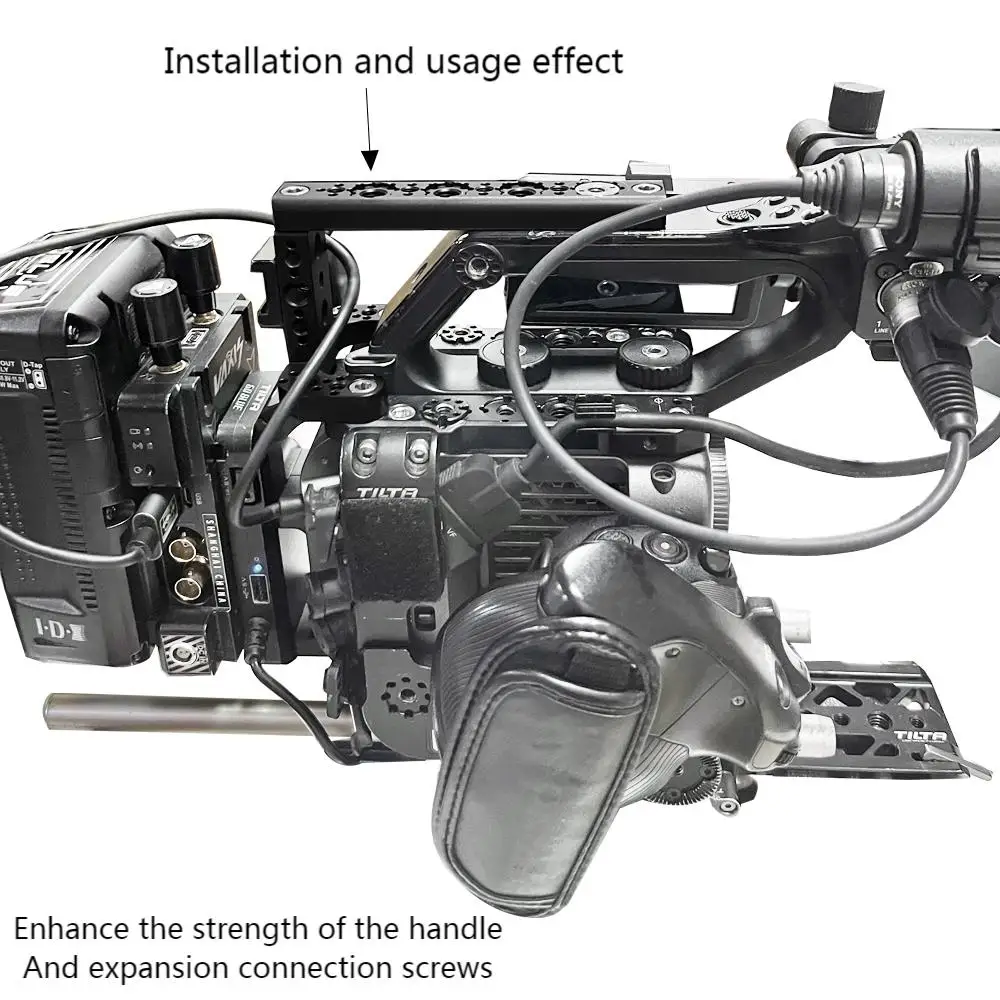Фото Клетка для камеры Sony FX6 Cage Rig Advanced Kit для Sony FX6 Верхняя ручка с V-образным креплением №2