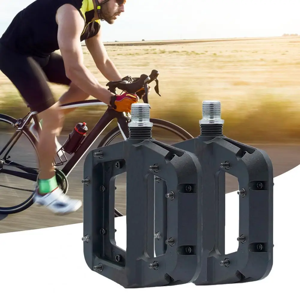 

1 Pair Parts Pedal Cycling Universal Non-slip Outdoor Flat Hollow Bike Bicycle Bike Bicycle