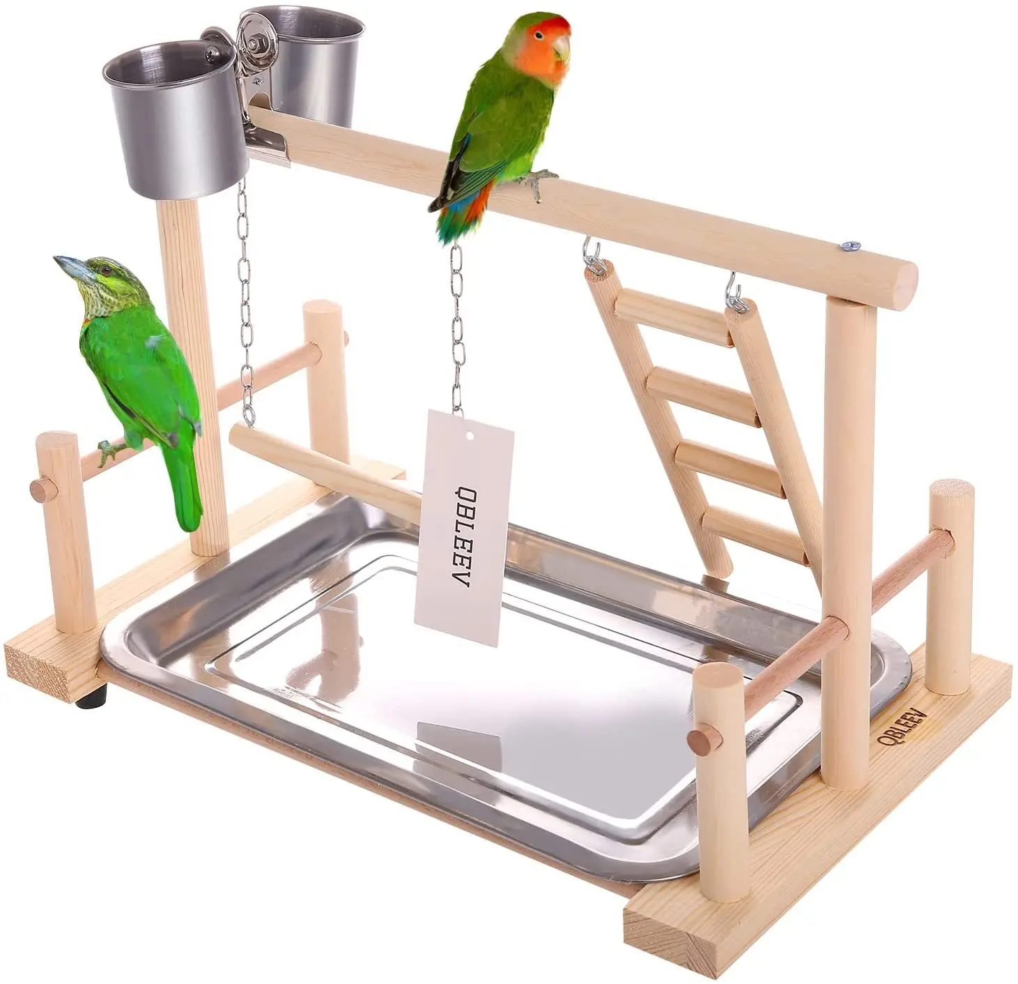 

Bird Perch Stand Toys Parrots Playstand Solid Wood Parrot Stand Frame Bird Training Rack Toy Supplies Desktop Training Rack