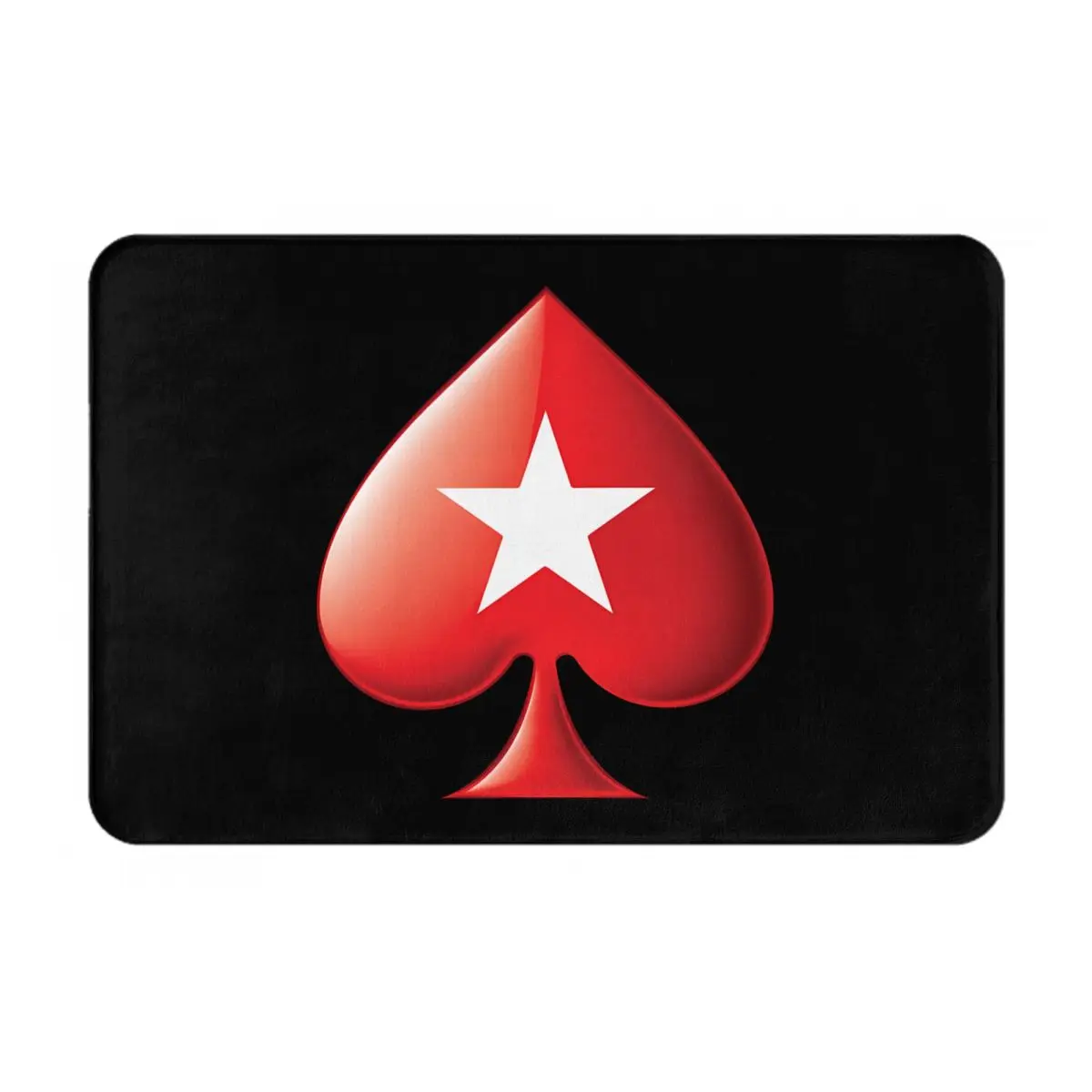 

PokerStars Printed Doormat Floor Mat Home Creative Mat Super Soft Absorbent Bathroom Door Mat Door Entrance Mat