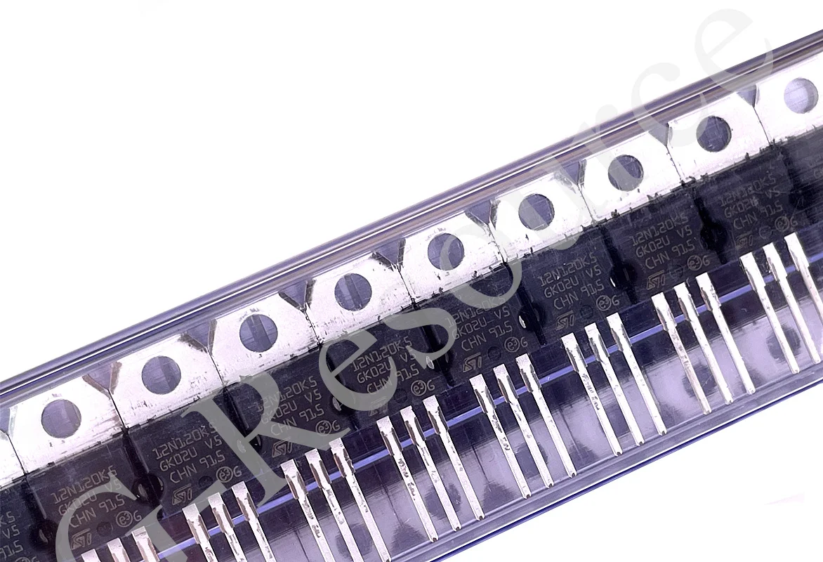 

(10 шт.) STP12N120K5 TO-220 N-channel 1200V, 0.62Ω typ 12A MDmeshK5 Power MOSFET 12N120K5