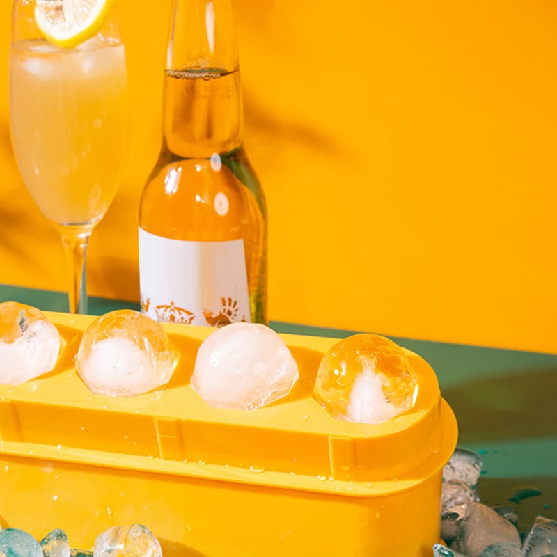 

1pcs Ice Cube Tray 8 Giant Cube PP Moulds Ice Ball Maker Candy Pudding Jelly Milk Juice Chocolate Mold CocktailsParticles