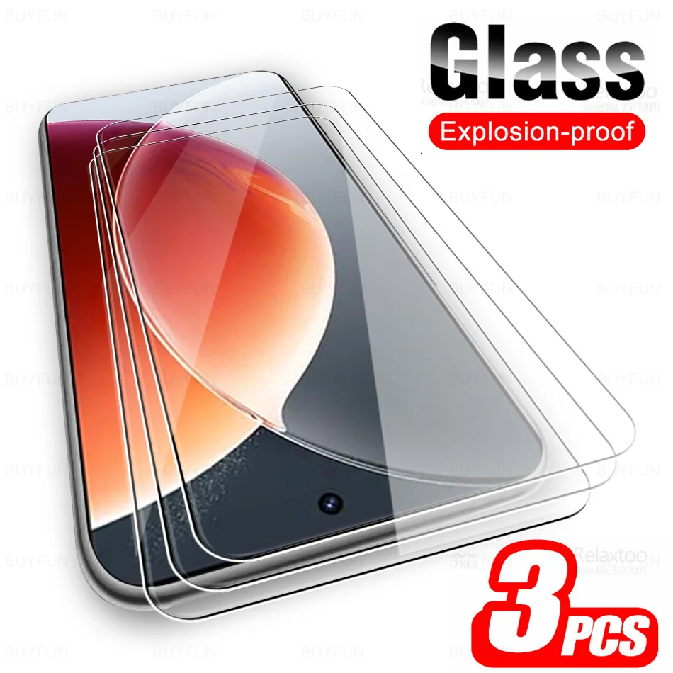 3 шт. закаленное защитное стекло для Tecno Camon 30 Premier Camon30 Pro 5G TecnoCamon30 4G полная клейкая
