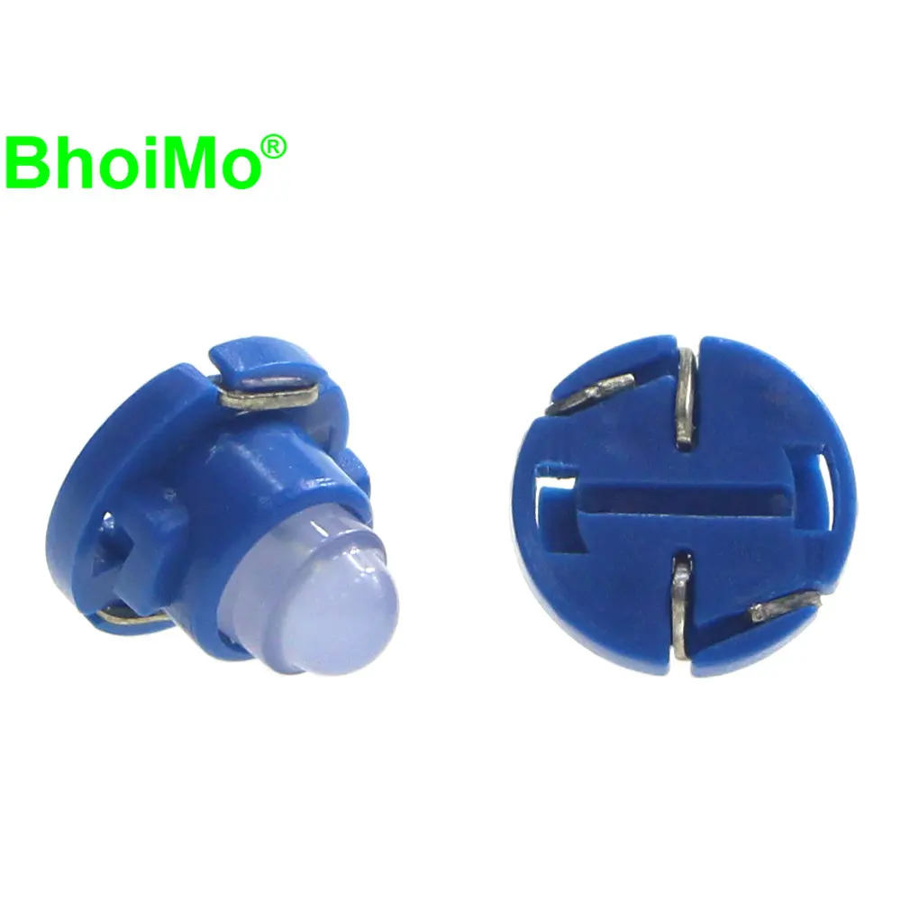 

BhoiMo 8 шт. автомобильный светодиодный светильник 12 В T4.7 COB Neo Wedge приборная панель индикаторная лампа постоянного тока панель сигнальная лампа белый синий зеленый красный