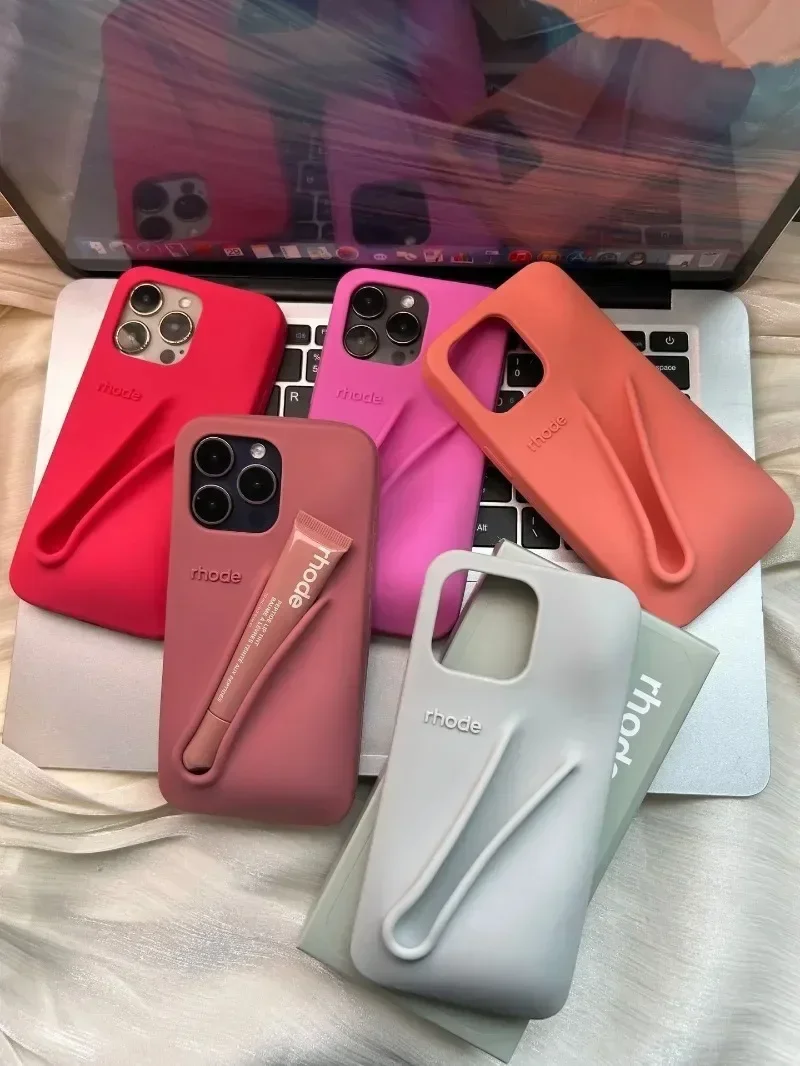 Высококачественный Модный Чехол Для Телефона Rhod 1:1 Подарочная Коробка