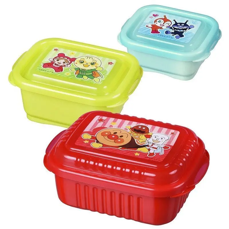 Коробка для бенто Bandai Anpanman, милая мультяшная коробка для фруктов в японском стиле, вместительная, милая посуда, рождественский подарок (art.: 3920dae4e4ae6) - 3920dae4e4ae6