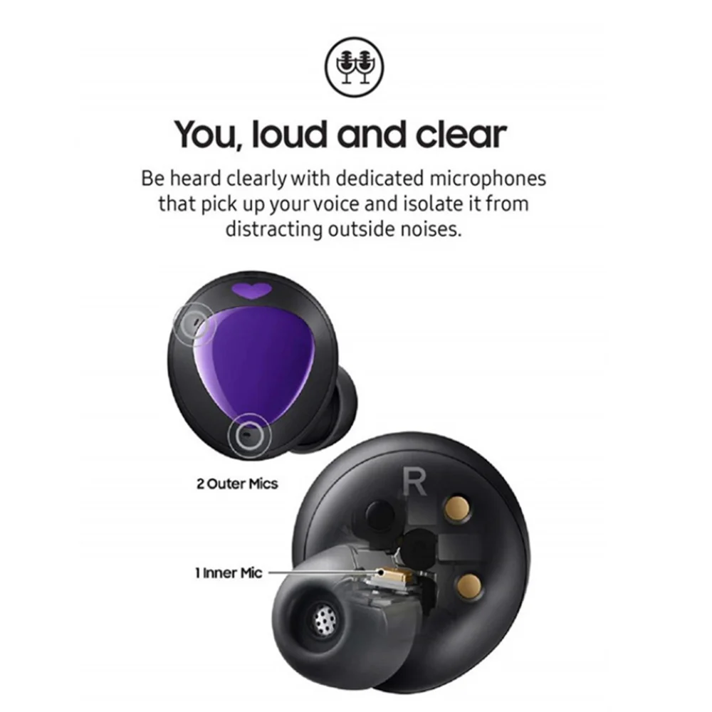 Новинка 100% беспроводные шумоподавляющие наушники Samsung Buds + Plus для iPhone Huawei Xiaomi LG OPPO
