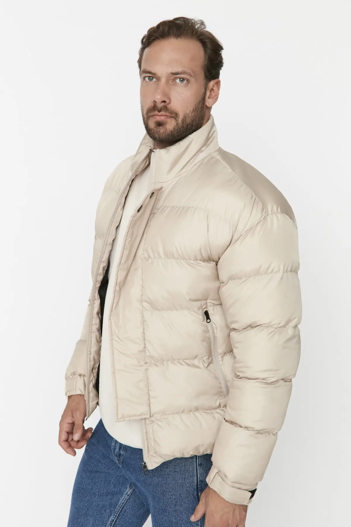 Tas Men Regular Fit Windproof Coat TMNAW23MO00087