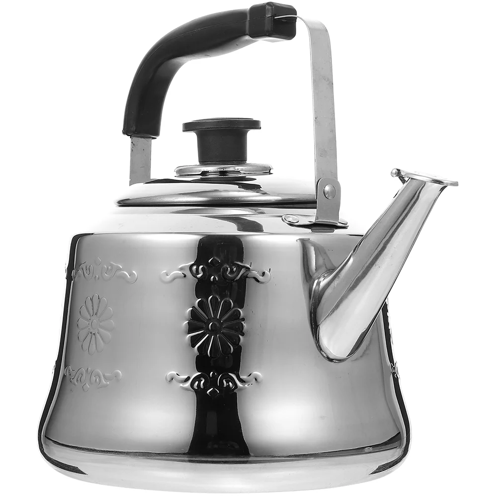 

Kettle Tea Whistling Teapot Stovetop Water Electric Coffeepot Stainless Steel Stove Camping Boilingteakettle Campfire Kettles