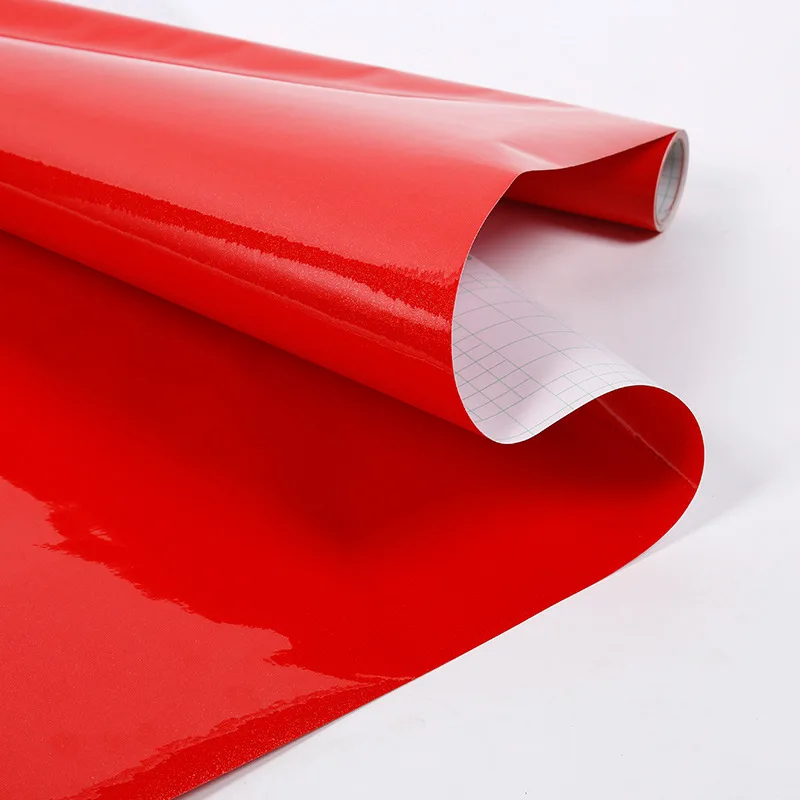 glossy pvc vinyl contact paper for kitchen cabinets door cover stickers home decor waterproof removable self adhesive wallpapers free global shipping