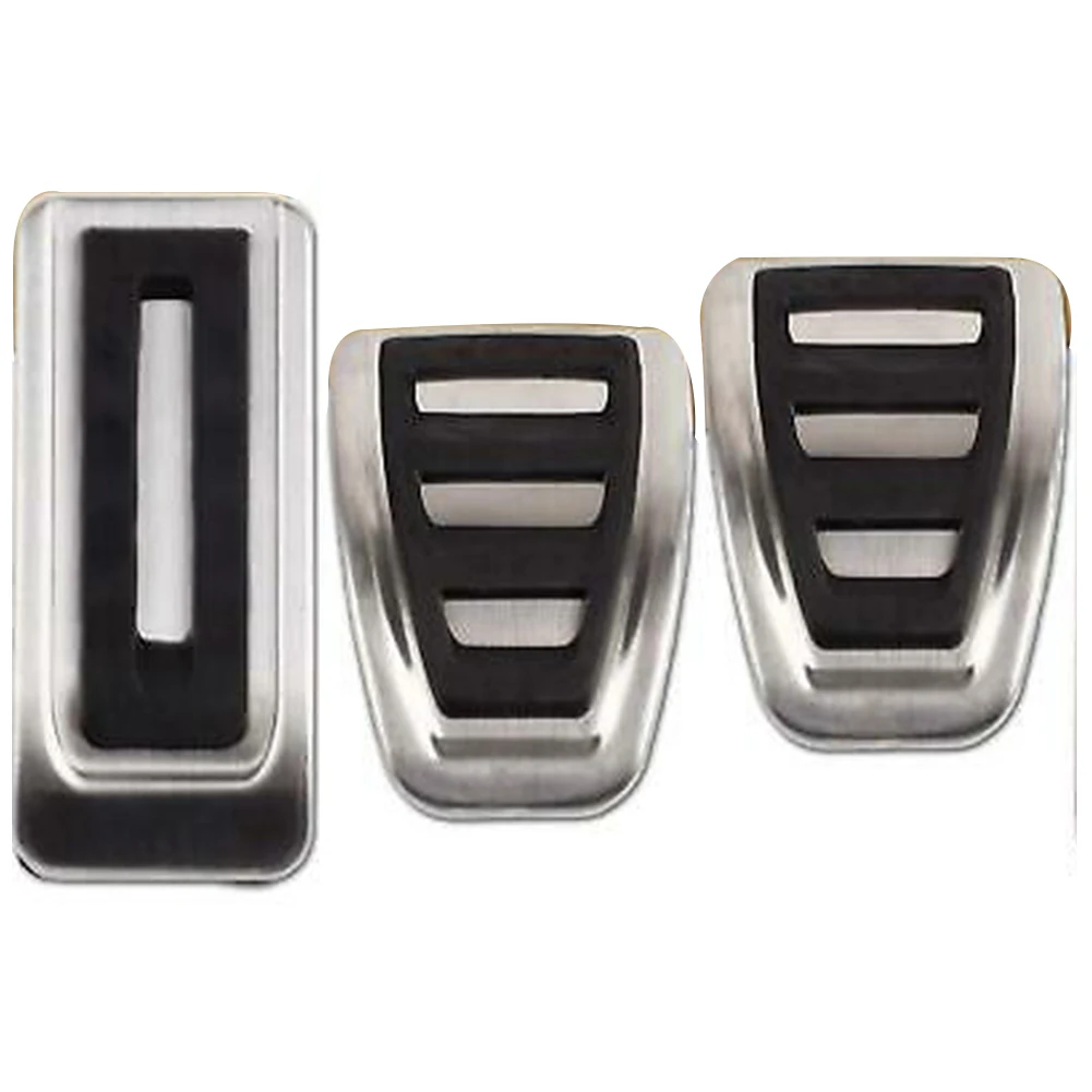 

3pcs Manual Transmission Gas Brake Clutch Pedal Cover Fit For Transporter Multivan Caravelle T5 T6 Accessories