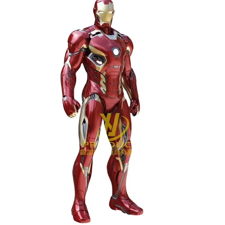 

Костюм для косплея Железного человека по индивидуальному заказу, экшн-фигурка, железный костюм для взрослых, для шоу роботов