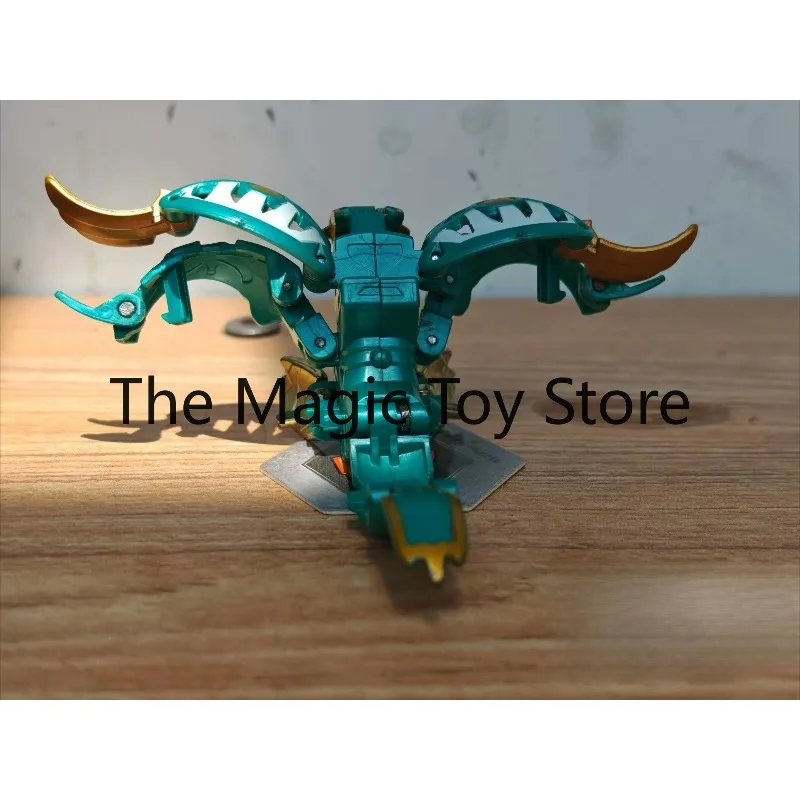 Фото Оригинальная коллекционная фигурка Sega Bakugan Tech Kujou Hayabusa Third Stage Golden Claw №4