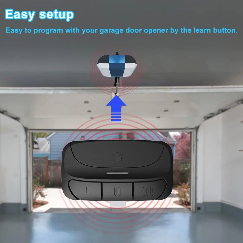 Электронный дверной пульт дистанционного управления 310 МГц 315 390 команд для