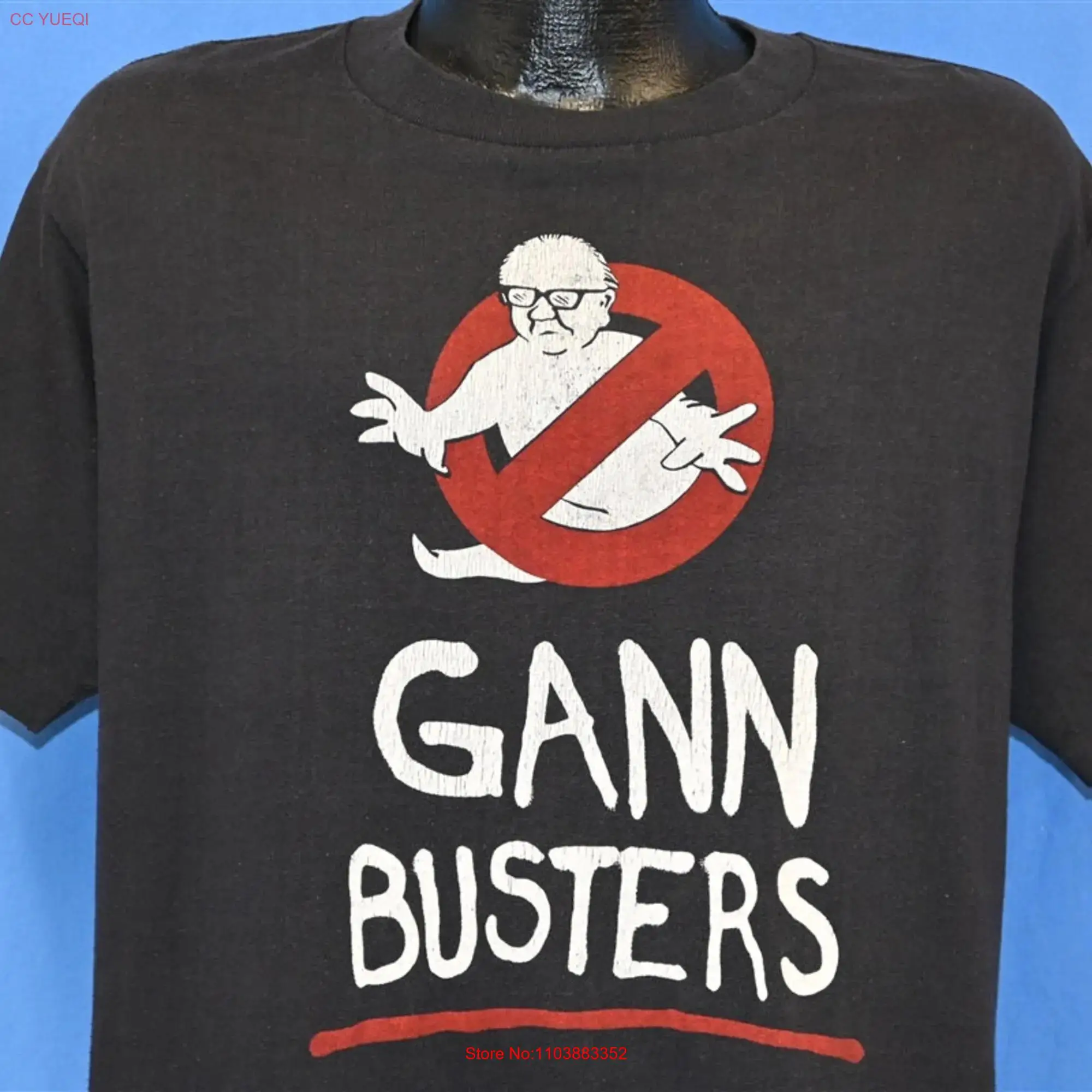 80s W D Gann Busters Spoof Ghost пародия экономика шутка смешная футболка большая