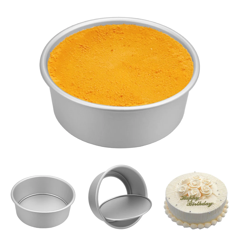 

Bakeware Bakery Tools Anode Surface Removable Mousse Chiffon Cake Mold Anodization Cake Pan