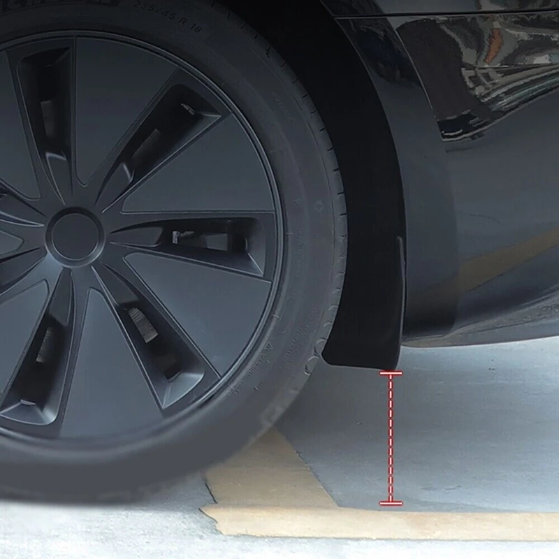 Брызговики для автомобильных колес Tesla Model 3 Highland 2024 брызговики передние и задние