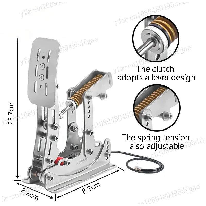 Педаль для моделирования гонок имитация ПК датчик давления взвешивания