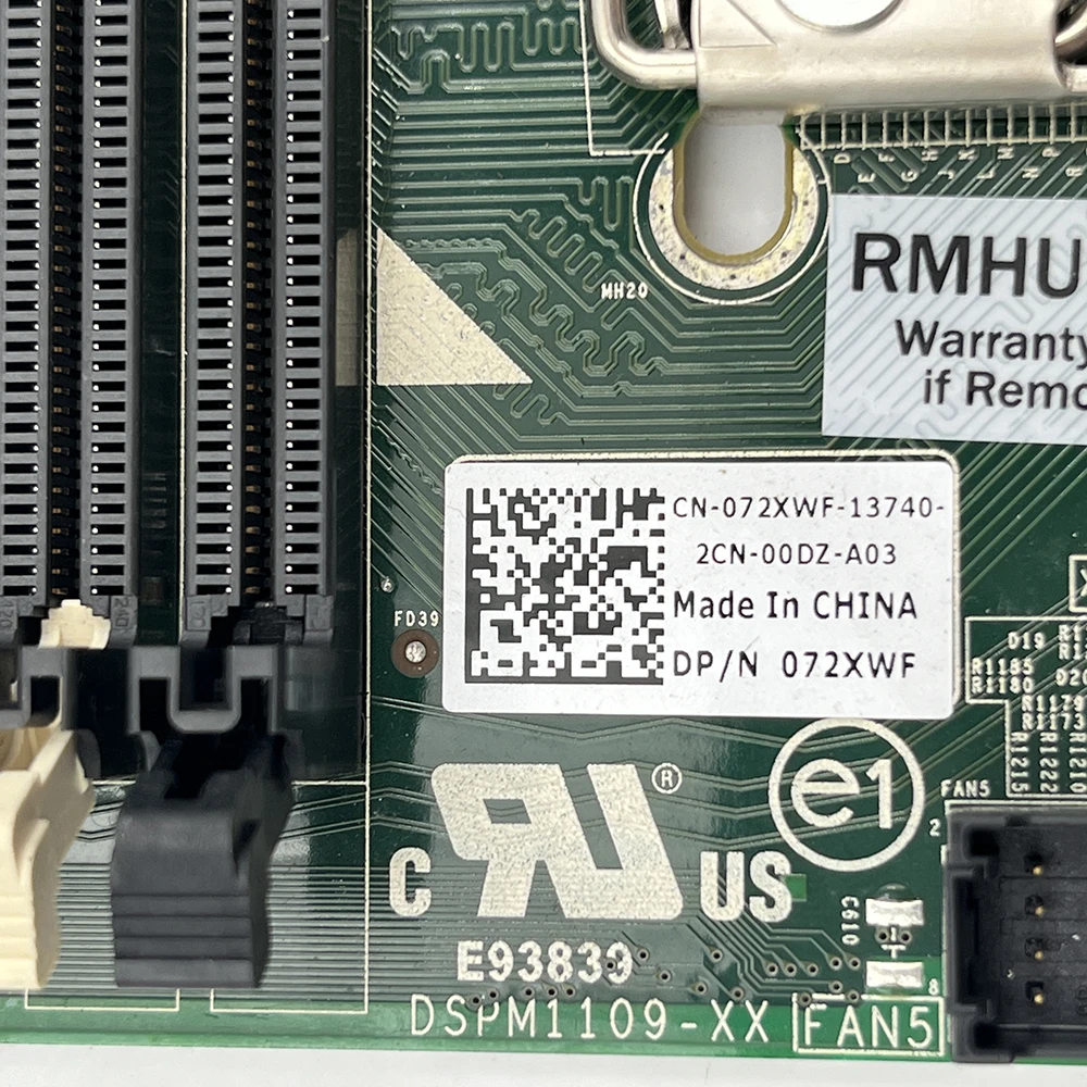 Материнская плата 1U Sever для DELL PowerEdge R420 K7WRR 072XWF 0VD50G 0CN7CM VD50G CN7CM