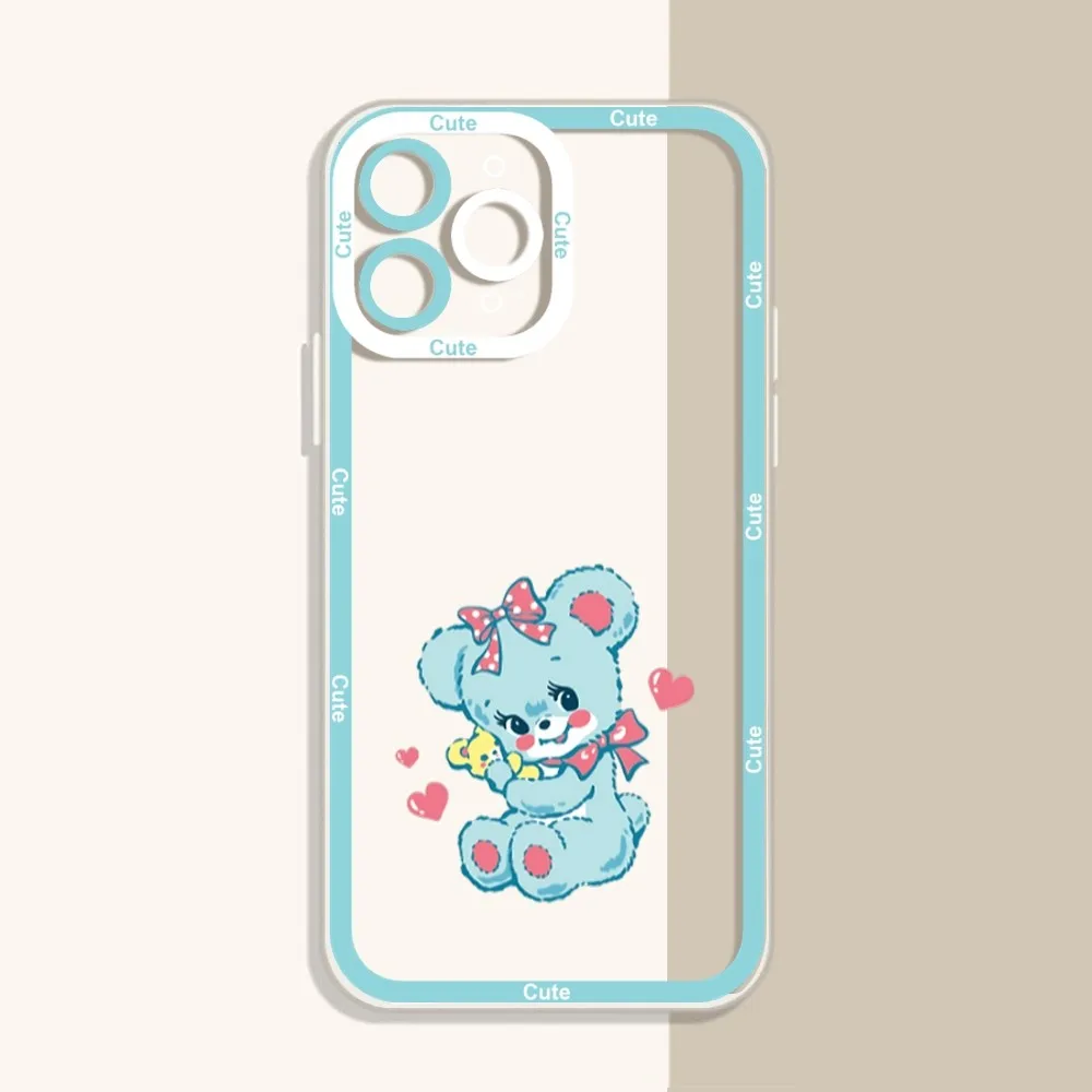 Милый чехол для телефона S-Swimmer IPhone 12 11 13 14 Pro Max XR XS X SE2020 7 8 Plus