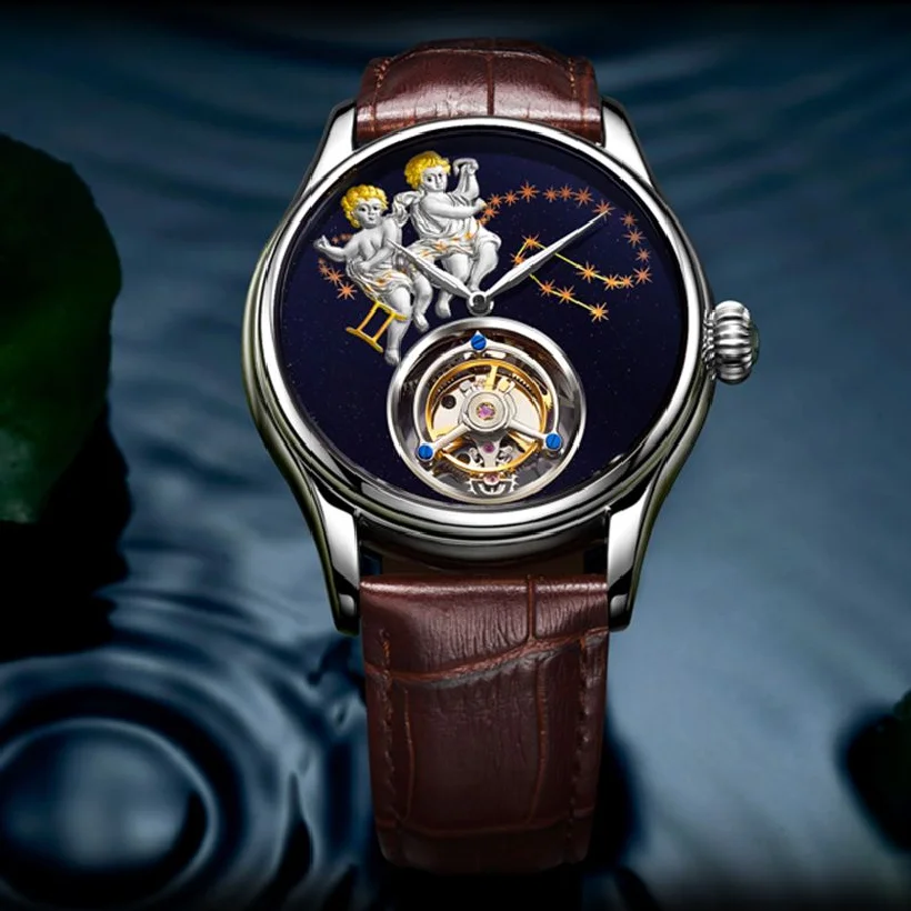 Рисунок 3 - AESOP 100% настоящие часы с турбийоном для мужчин