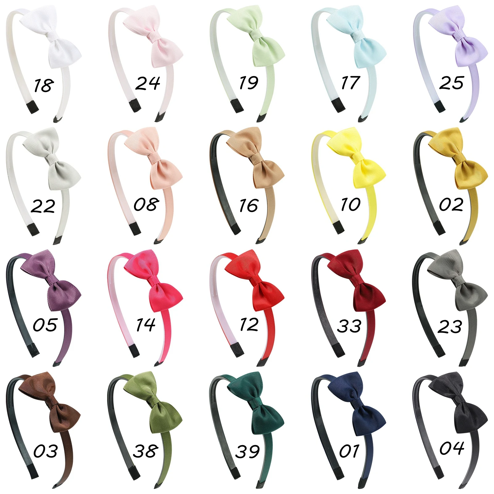 Детская Повязка Для Волос С Бантом Нескользящая Эластичная На Голову Девочек