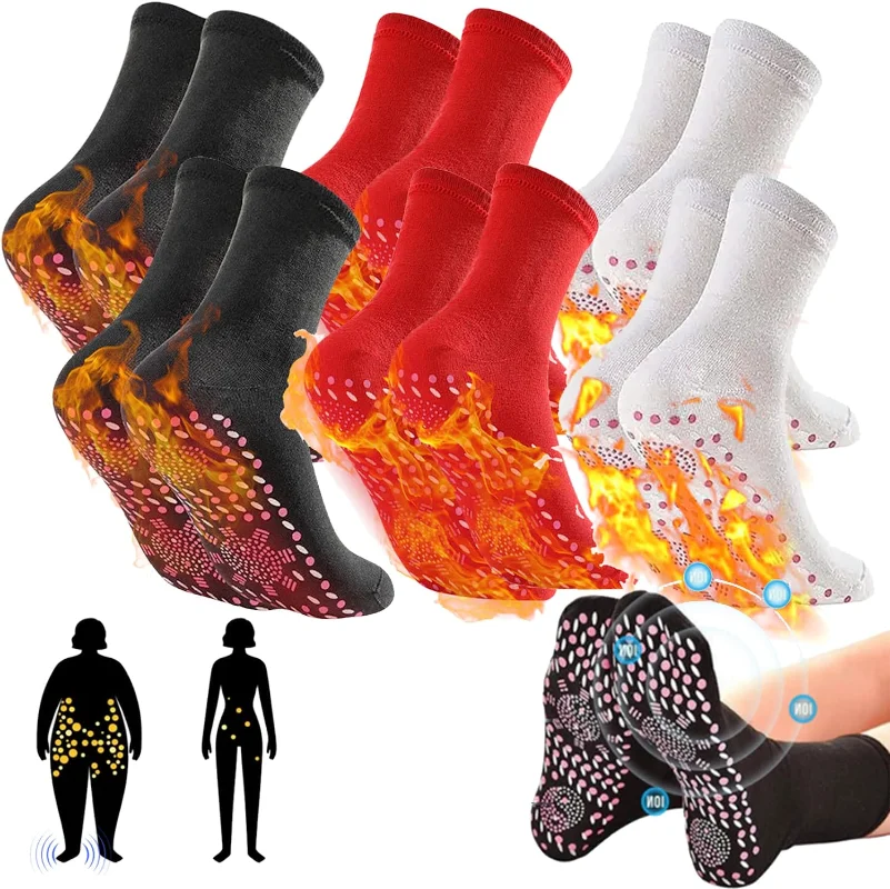 

Tourmaline Slimming Health Sock Slimming Health Sock Thermotherapeutic Sock Self Heating Socks,Men Women Slimming Health Socks