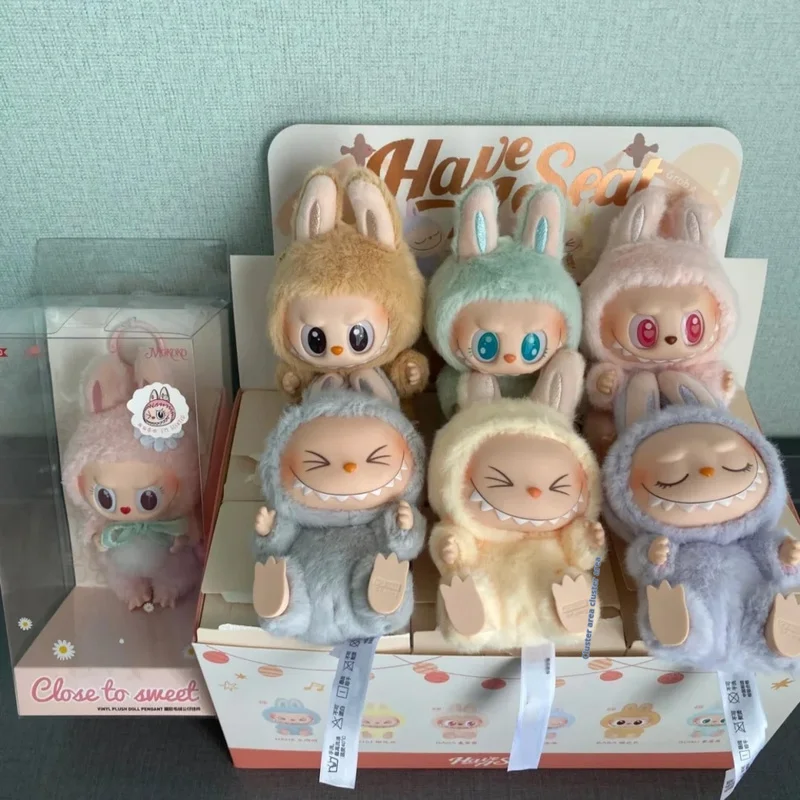 Labubu аниме-фигурка Have A Seat Series Mystery Box виниловая кукла модель игрушки милый монстр