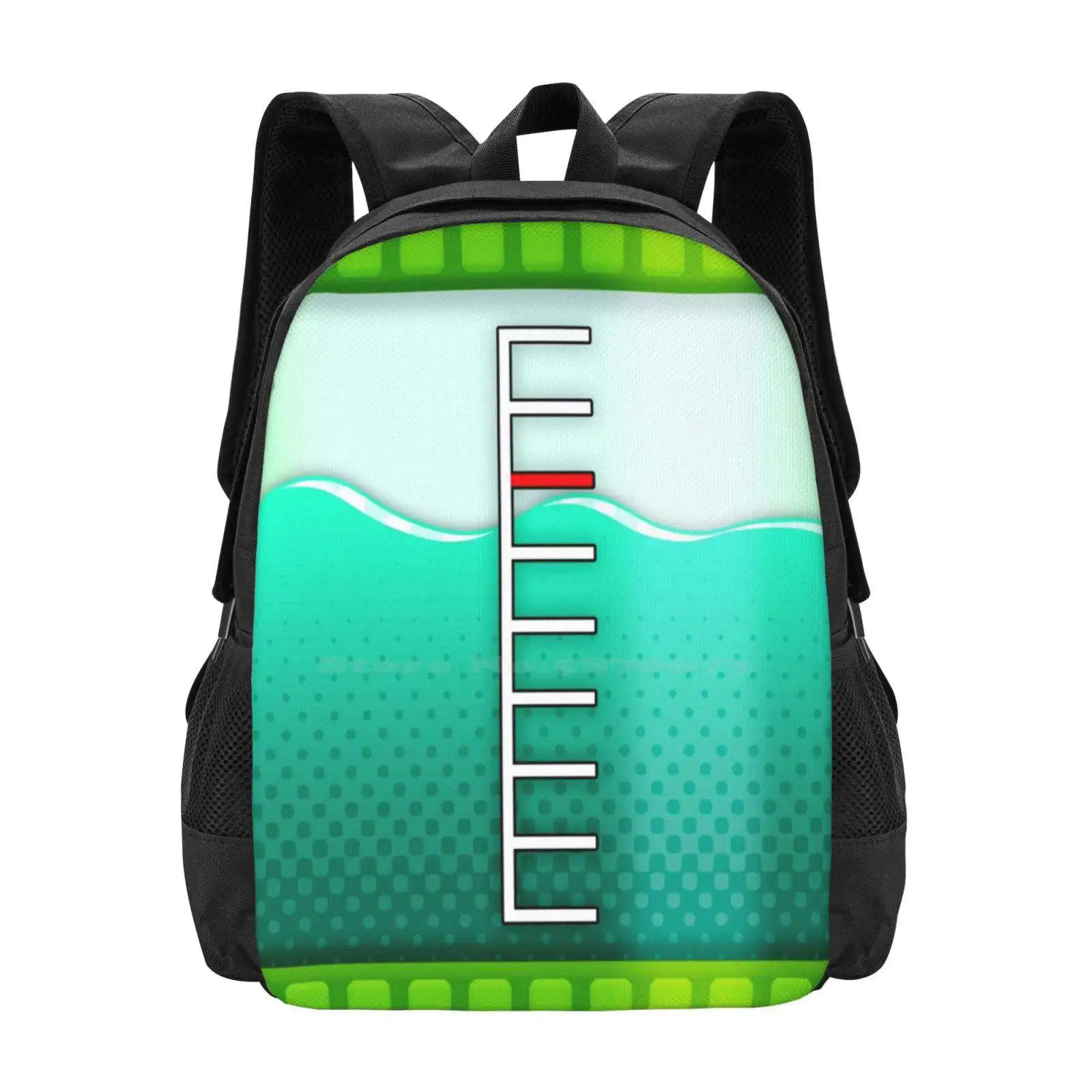 

Turquoise Ink Tank Bag Backpack For Men Women Girls Teenage Canister Cannister Container Ink Splatoon Tank Turquoise Teal