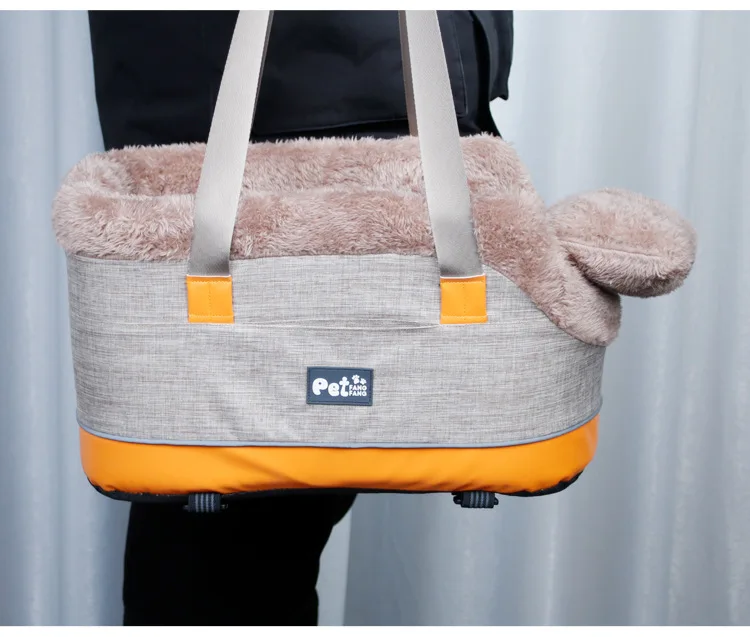 Автомобильное сиденье для собак центральное автомобильное переноска маленьких