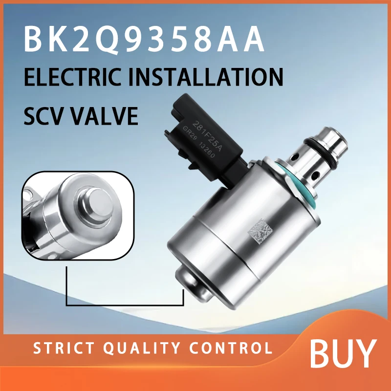 Фото Клапан SCV BK2Q9358AA, клапан регулировки давления топлива для Ford Denso, регулятор системы Common Rail, детали двигателя, YH1333 №1
