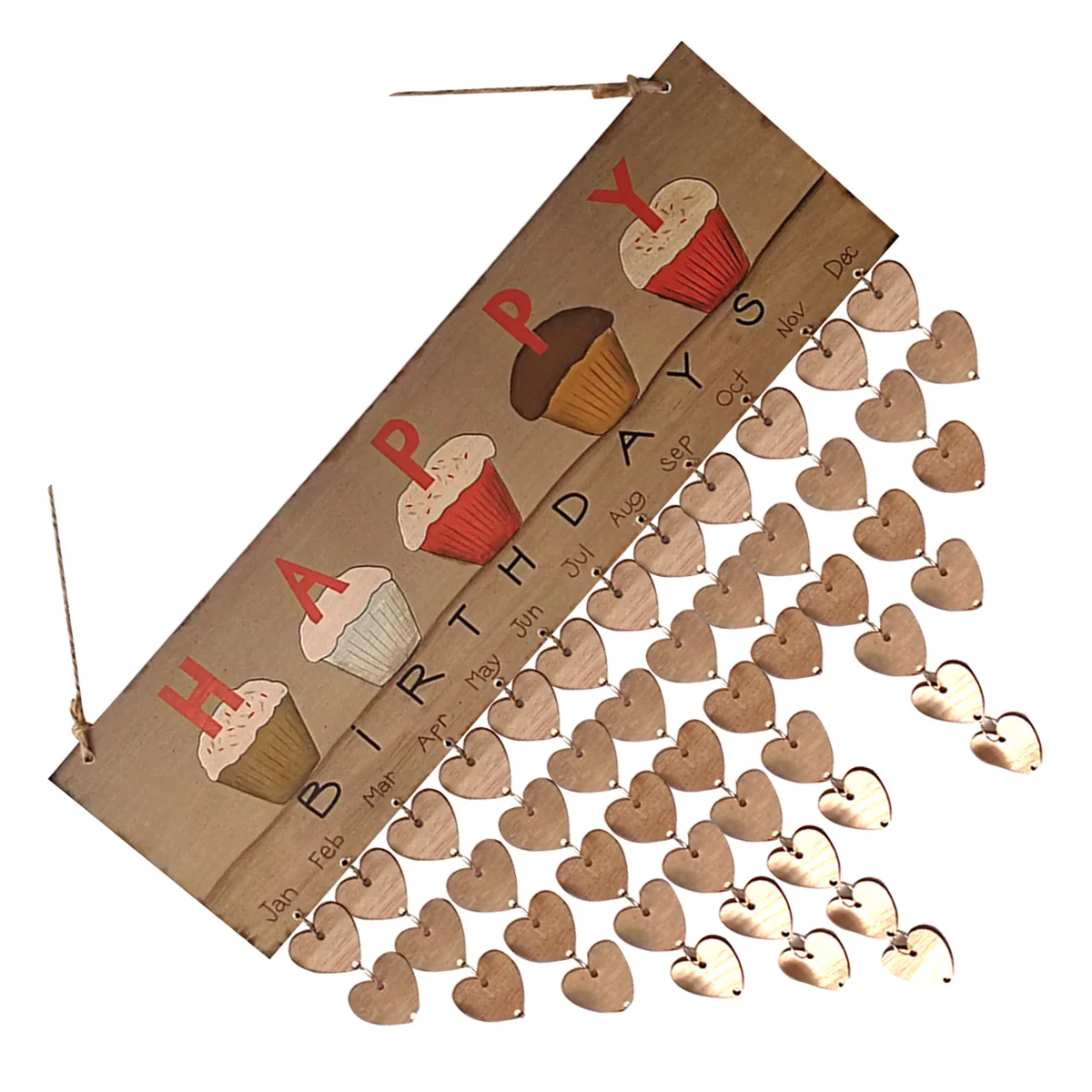 Надпись на день рождения Декор напоминание календарь вывеска рабочая доска