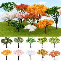 layout scenery artificial trees micro landscape sand table wire flower tree model building model model tree scene