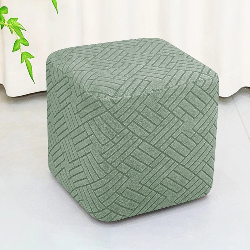 

Чехол На Подставку Для Ног, 1 Шт., Эластичный, Однотонный, Моющийся, Из Спандекса/полиэстера, Для Гостиной