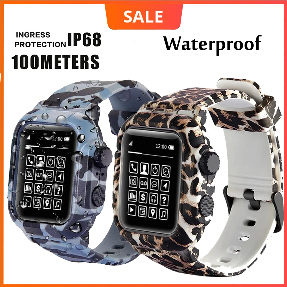

Водонепроницаемый чехол для часов Apple Watch Series 6 5 4 3 2 44 мм 42 мм 40 мм