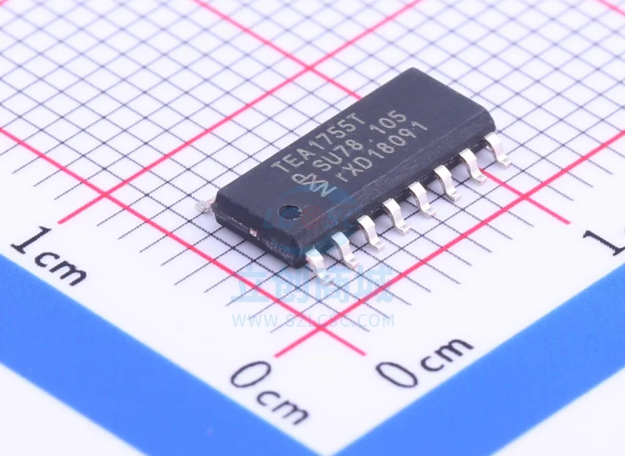 

100% TEA1755T/1,518 Package SOIC-16 AC-DC Controller and Voltage Regulator IC Chip