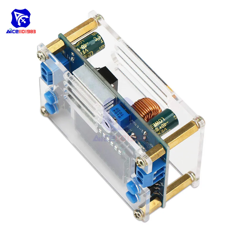 Понижающий преобразователь CC CV DC 6 5-36 в 1 2-32 В 5 А 75 Вт модуль питания трансформатор