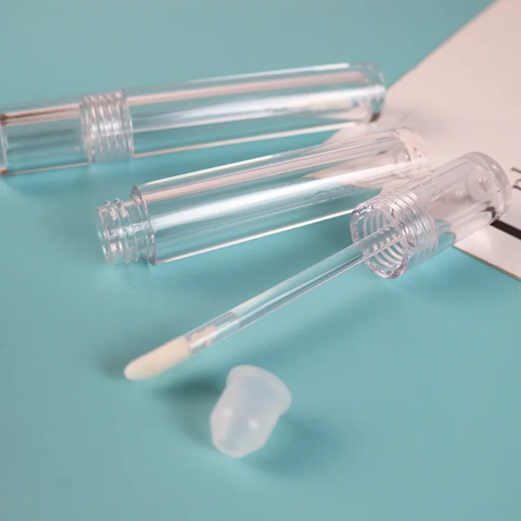 Косметический контейнер для жидкой тени/блеска для губ/масла, емкостью 4 мл, перезаправляемый, прозрачный, средство для ресниц.