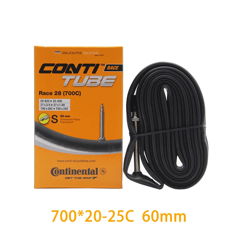 Continental Grand Race 28 Road Bike Bicycle Inner Tube 700c x 20-25 Presta Valve 42mm/60mm/80 Sclaverand French